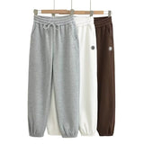 Women Sweatpants Fall/Winter Loose Tappered Velvet Sweatpants Casual Pants