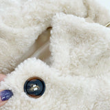 Women Jacket Faux Lamb Fur Coat Female Autumn and Winter Loose Plush Top