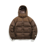 Unisex Coat Winter Removable Cap Waterproof down Jacket