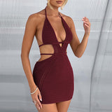 Women Dresses Sexy Cutout Dress