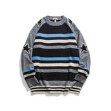 Unisex Sweater Winter Vintage Stripe