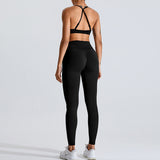Women Yoga Set Sports Suit Exercise Workout Clothes