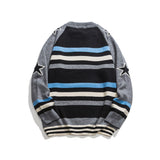 Unisex Sweater Winter Vintage Stripe
