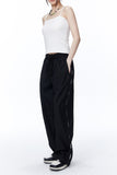 Unisex Pant Fall Mechanical Style Casual Straight Pants