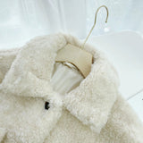 Women Jacket Faux Lamb Fur Coat Female Autumn and Winter Loose Plush Top