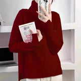 Women Knitwear Autumn and Winter Turtleneck Knitwear Sweater