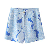 Women Suits Casual Suit Shorts Autumn Ol Large Lapel Two Pieces