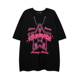 Men T Shirt Summer XINGX Puff Print Necklace Short Sleeve T-shirt