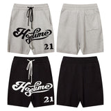 Men Shorts Vintage Knitted Sports Shorts
