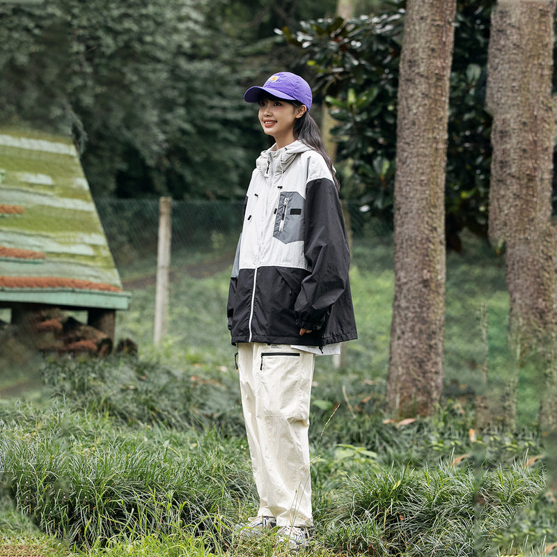 Unisex Hoodie Autumn Outdoor Work Clothes Hooded Jacket