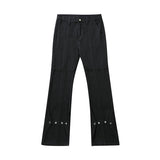 Men Jeans Vintage Flared Jeans