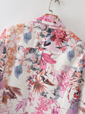 Women Suits Autumn Printed Suit Coat Suit
