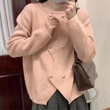 Women Knitwear Autumn and Winter Sweater Loose Knitted Cardigan