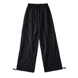 Women Sweatpants Loose Straight Casual Wide-Leg Overalls
