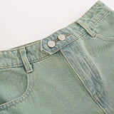 Women Shorts Hollow out Denim Shorts High Waist Hot Hip Pants
