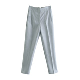 Women Sweatpants Summer Straight Harlan Casual Suit Pants
