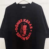 Vetements T Shirts VTM Werther Cute Chef Printed Letter OS Loose Casual Short Sleeve T-shirt