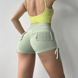 Women Yoga Sports Shorts Sports Pleated Shorts Women's Summer Fitness Pants