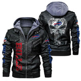 Cyberpunk 2077 Jacket Bill Detachable Pu Motorcycle Printed Leather Jacket