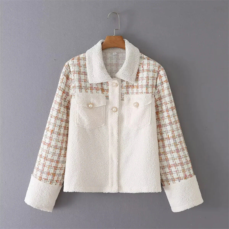 Women Jacket Fall/Winter Imitation Lamb Wool Loose Top