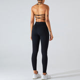 Women Yoga Set Sexy Tight Yoga Suit Vest