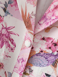 Women Suits Autumn Printed Suit Coat Suit