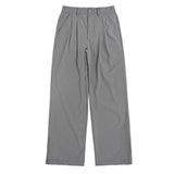 Men Sweatpants Casual Suit Pants Loose and Simple Solid Color Straight-Leg Pants Trousers