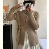 Women Knitted Cardigan Autumn Winter Sweater