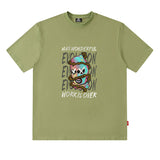 Men T Shirt Summer Printed round Neck Casual Short Sleeve T-shirt