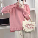 Women Knitwear Autumn and Winter Turtleneck Knitwear Sweater
