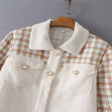 Women Jacket Fall/Winter Imitation Lamb Wool Loose Top
