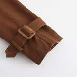 Women Trench Coat Long-Sleeved Lapel Coat
