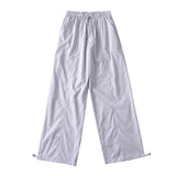 Women Sweatpants Loose Straight Casual Wide-Leg Overalls