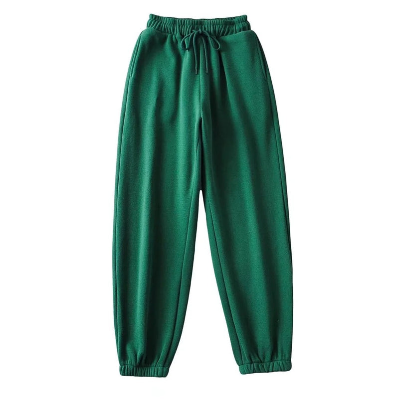 Women Sweatpants Autumn and Winter Leisure Harem Pants
