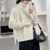 Women Knitwear Autumn and Winter Turtleneck Knitwear Sweater