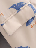 Women's Suits Graffiti Printing Loose Suit Jacket Women's Casual Suit