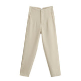 Women Sweatpants Summer Straight Harlan Casual Suit Pants