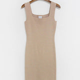 Women Dresses Knitted Skirt Sexy Slim Knit Sleeveless Dress