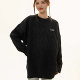 Unisex Sweater Autumn Simplicity Embroidered Sweater