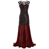 Flappers 1920S Dress Vintage Sequined Banquet Long Dress