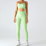 Women Yoga Set Yoga Clothes Suit Women's Quick-Drying