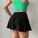 Women Yoga Sports Shorts Quick-Drying Sports Running Golf Short Skirt Sexy Shorts