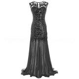 Flappers 1920S Dress Vintage Sequined Banquet Long Dress