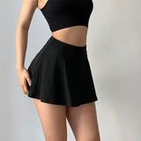 Women Yoga Sports Shorts Quick-Drying Sports Running Golf Short Skirt Sexy Shorts