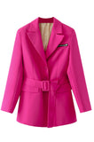 Women Suits Spring and Autumn Long Belt Slim Fit Blazer