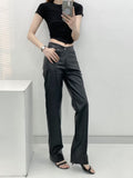 Women Sweatpants Straight-Leg Pants Suit Pants Casual Pants
