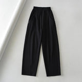 Women Sweatpants Summer Sweatpants Loose Straight Wide-Leg Pants