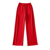Women Sweatpants Casual Straight-Leg Sweatpants