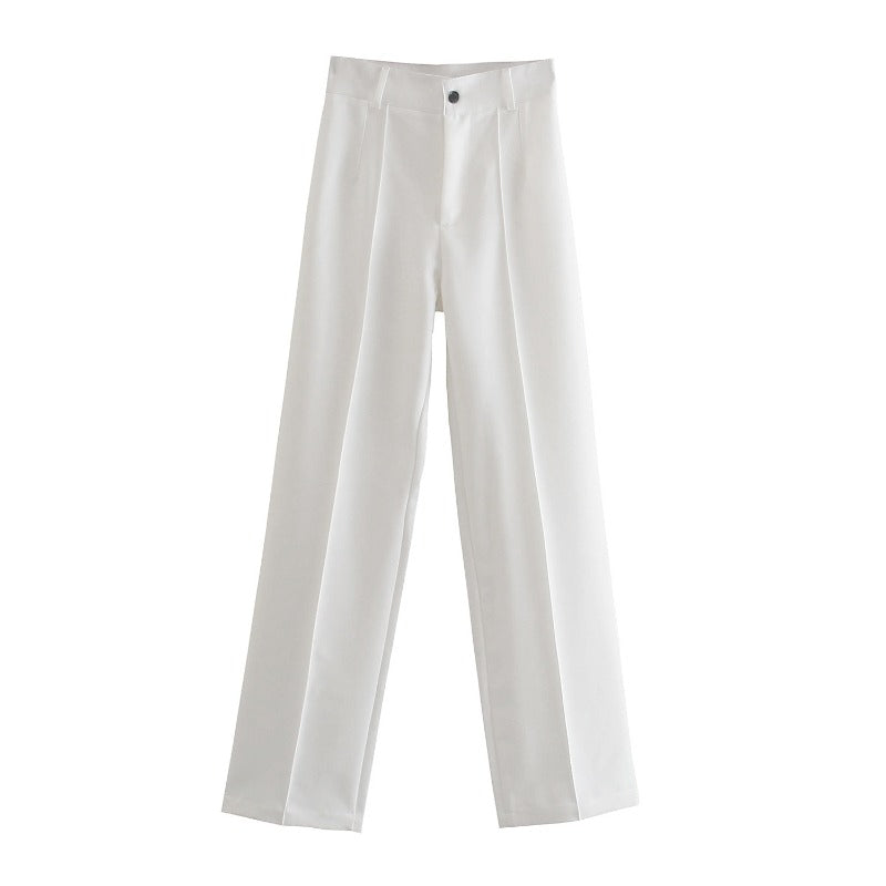 Women Sweatpants Casual Suit Pants Business Pants Fall Baggy Straight Trousers