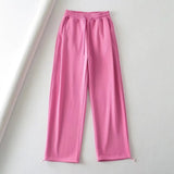 Women Sweatpants Casual Straight-Leg Sweatpants